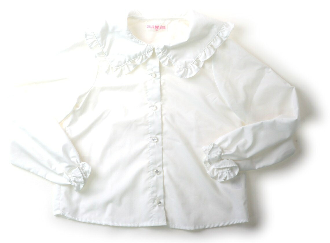 CarryOnのメゾピアノ mezzo piano シャツ・ブラウス 130 女の子 オフ 子供服 ベビー服 キッズ アウトレット ユーズド 【中古】キッズ・ベビー・マタニティ｜アングル2