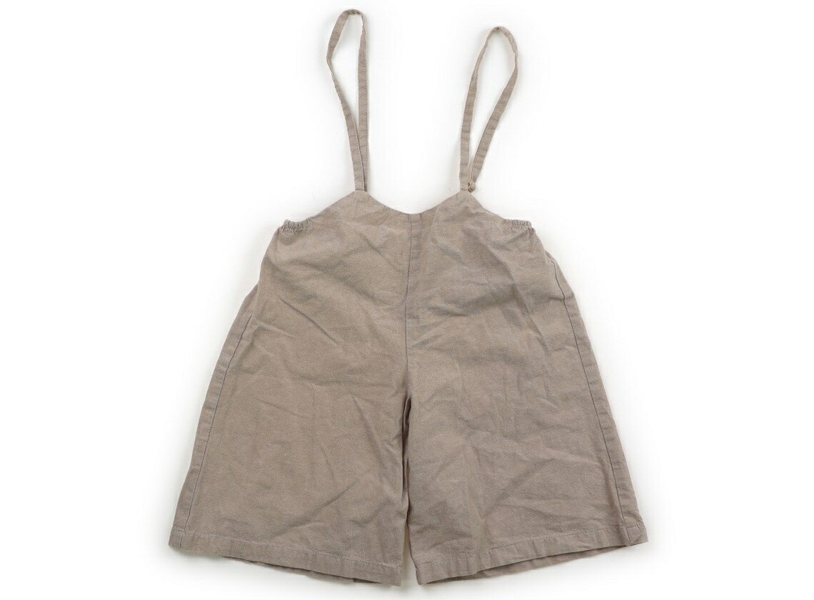 Rakuten - プティマイン petit main オーバーオール 100 女の子 グレージュ 子供服 ベビー服 キッズ アウトレット ユーズド 【中古】キッズ・ベビー・マタニティ