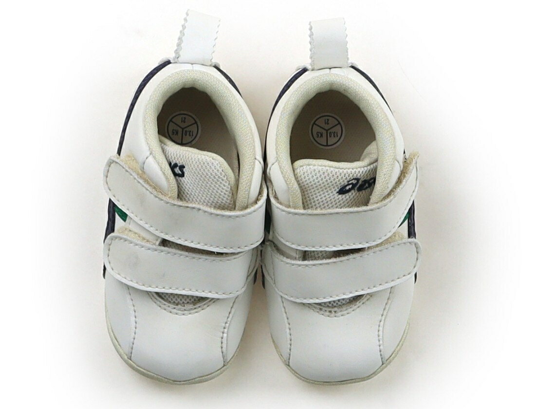 Sneakers - アシックス Asics スニーカー 靴13cm〜 男の子 白、ネイビー、グリーン 子供服 ベビー服 キッズ アウトレット ユーズド 【中古】キッズ・ベビー・マタニティ