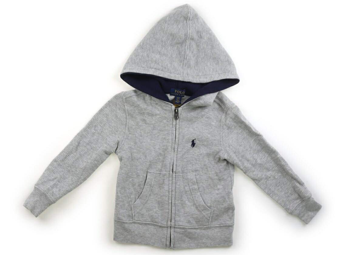 ポロラルフローレン POLO RALPH LAUREN パーカー 90 男の子 グレー、ネイビー 子供服 ベビー服 キッズ アウトレット ユーズド 【中古】キッズ・ベビー・マタニティ