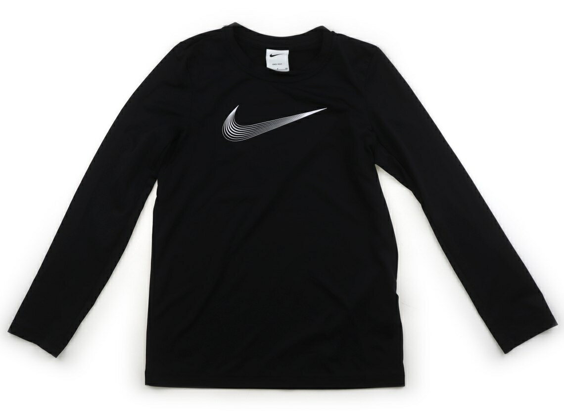 　ブランド 　NIKE(ナイキ) 　カテゴリー 　Tシャツ・カットソー 　サイズ 　140サイズ 　色 　黒、白いロゴ 　状態 　★★★ 　記名 　なし 　ジャンル 　Boy ポリウレタン素材。右袖に白い小さいシミがありますが、まだまだお使いいただけそうです。 ＊【状態】【サイズ】に関しての詳しい説明はこちら
