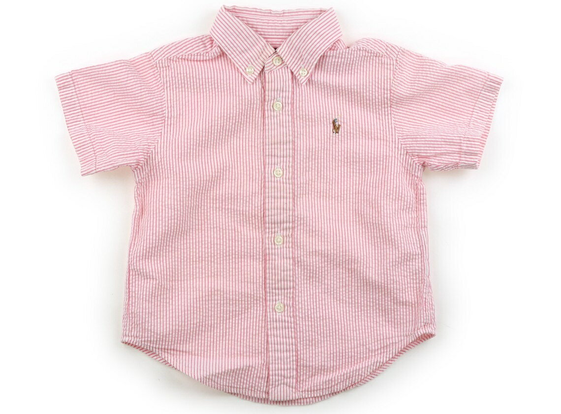 　ブランド 　Ralph Lauren(ラルフローレン) 　カテゴリー 　シャツ・ブラウス 　サイズ 　90サイズ 　色 　ピンクストライプ 　状態 　★★（返品不可） 　記名 　なし 　ジャンル 　Girl サッカー生地。胸元中央に黄色いシミがあります。まだお使いいただけそうです。 ＊【状態】【サイズ】に関しての詳しい説明はこちら