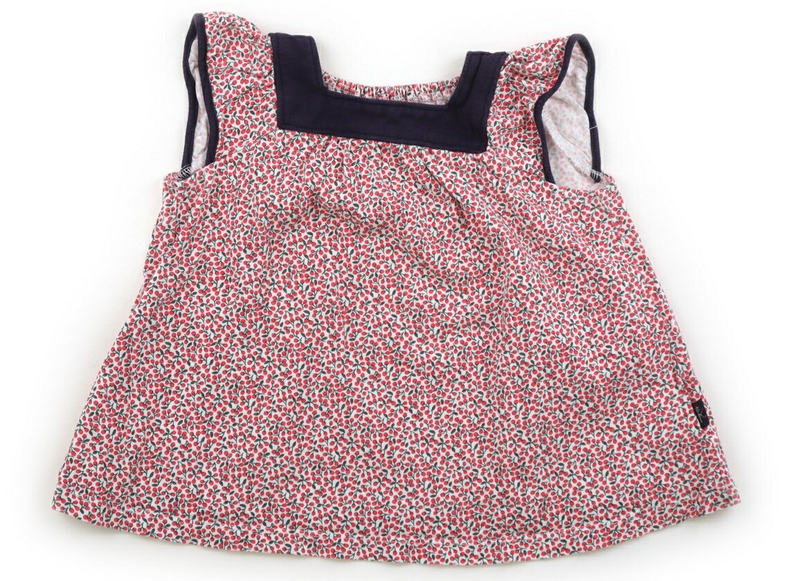 組曲 Kumikyoku チュニック 90 女の子 ピンク、ネイビー 子供服 ベビー服 キッズ アウトレット ユーズド 【中古】キッズ・ベビー・マタニティ