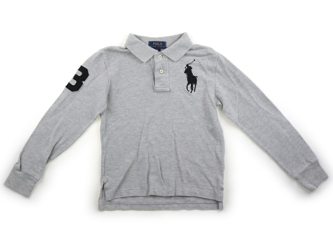 ポロラルフローレン POLO RALPH LAUREN ポロシャツ 140 男の子 グレー 子供服 ベビー服 キッズ アウトレット ユーズド 【中古】キッズ・ベビー・マタニティ