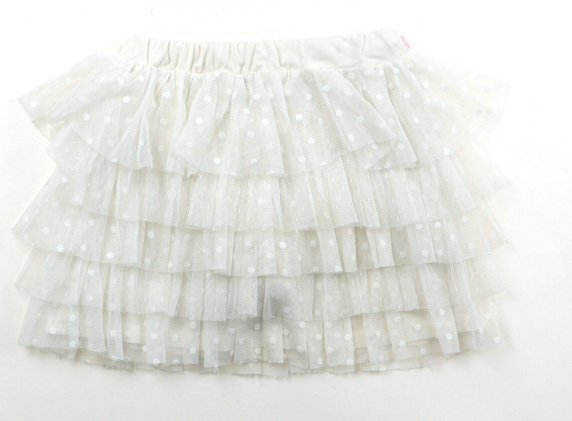 メゾピアノ mezzo piano スカート 130 女の子 白 子供服 ベビー服 キッズ アウトレット ユーズド 【中古】キッズ・ベビー・マタニティ
