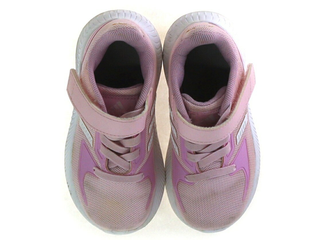 アディダス Adidas スニーカー 靴13cm〜 女の子 ピンク 子供服 ベビー服 キッズ アウトレット ユーズド 【中古】キッズ・ベビー・マタニティ