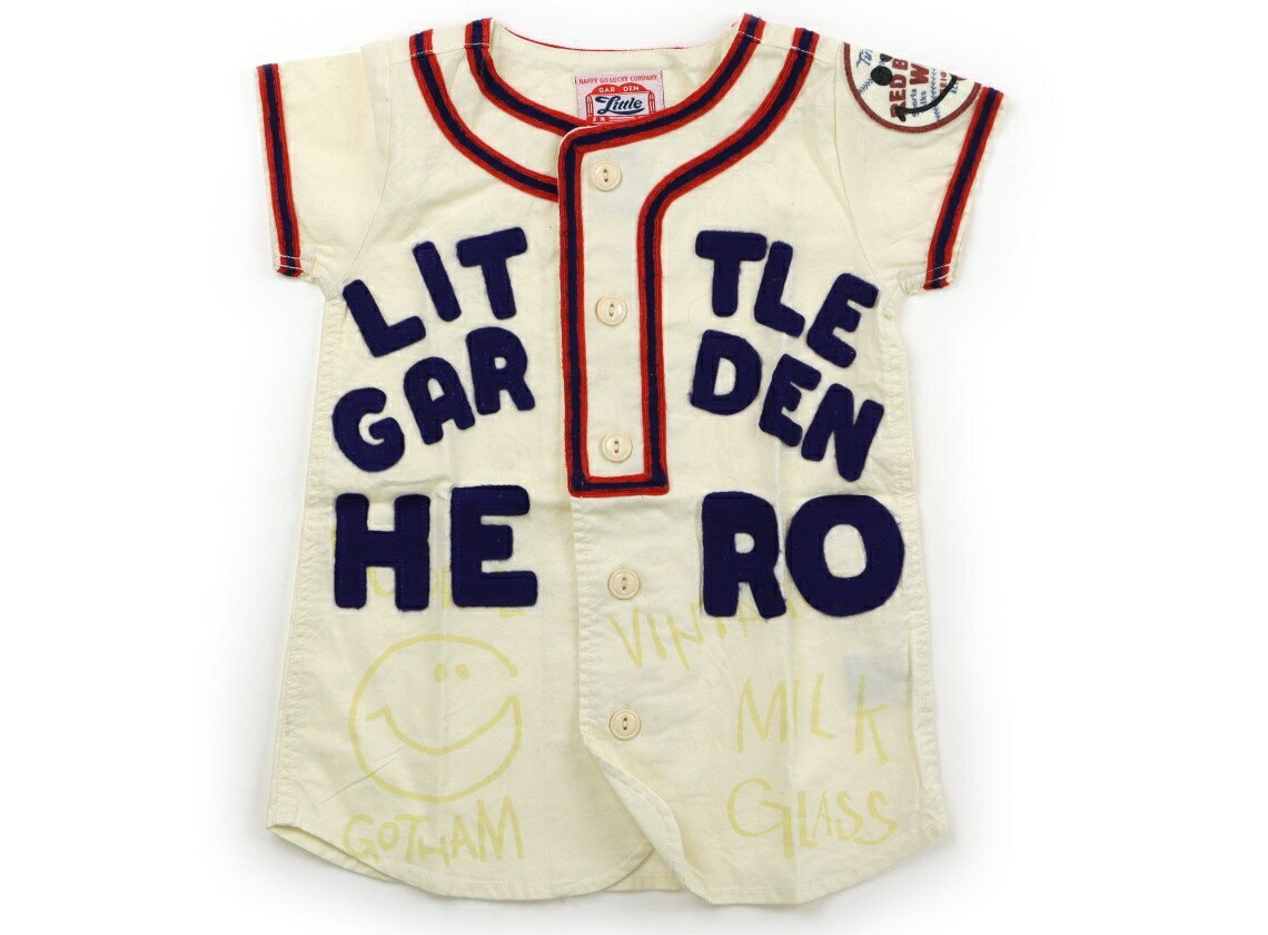 Rakuten - ゴッサム GOTHAM シャツ・ブラウス 100 男の子 クリーム　英字プリント 子供服 ベビー服 キッズ アウトレット ユーズド 【中古】キッズ・ベビー・マタニティ
