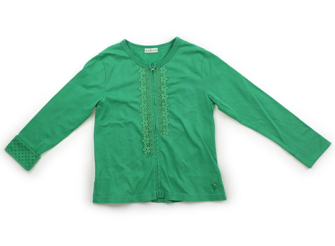 Rakuten - ニットプランナー（KP） Knit Planner(KP) カーディガン 130 女の子 グリーン・花 子供服 ベビー服 キッズ アウトレット ユーズド 【中古】キッズ・ベビー・マタニティ