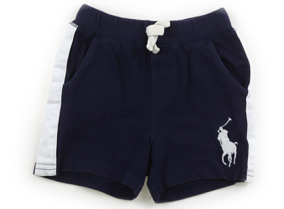 ポロラルフローレン POLO RALPH LAUREN ショートパンツ 80 女の子 ネイビー・オフ 子供服 ベビー服 キッズ アウトレット ユーズド 【中古】キッズ・ベビー・マタニティ