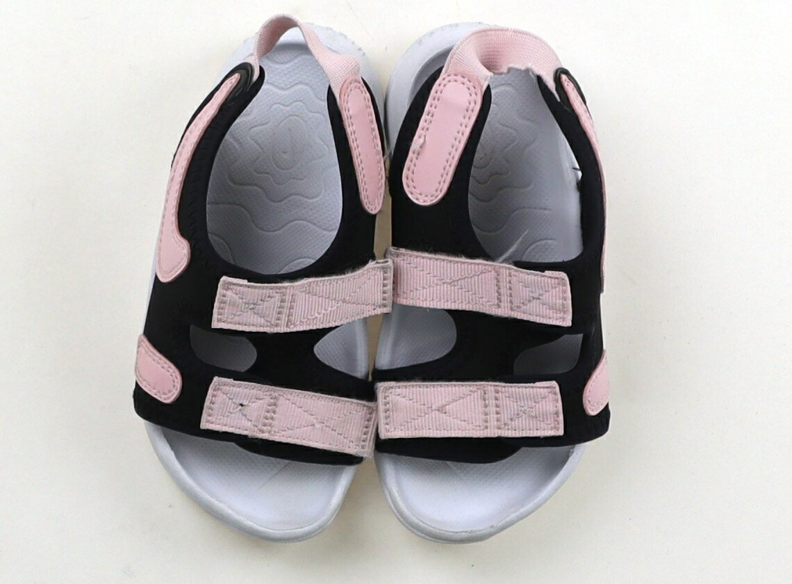 Other - ナイキ NIKE サンダル 靴16cm〜 女の子 黒、薄ピンク 子供服 ベビー服 キッズ アウトレット ユーズド 【中古】キッズ・ベビー・マタニティ
