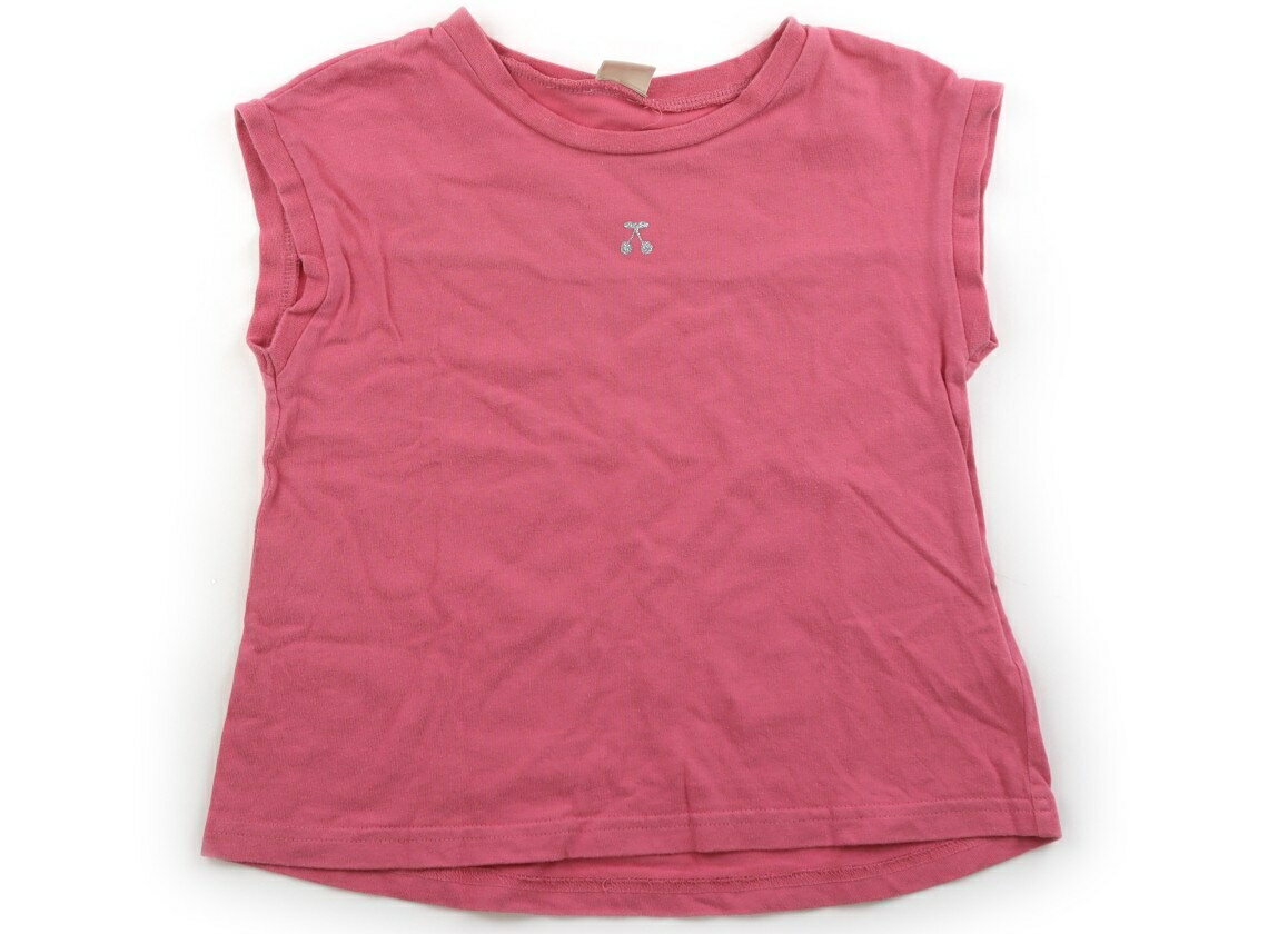 T-Shirts （Short Sleeve） - プティマイン petit main チュニック 110 女の子 アプリコットピンク 子供服 ベビー服 キッズ アウトレット ユーズド 【中古】キッズ・ベビー・マタニティ