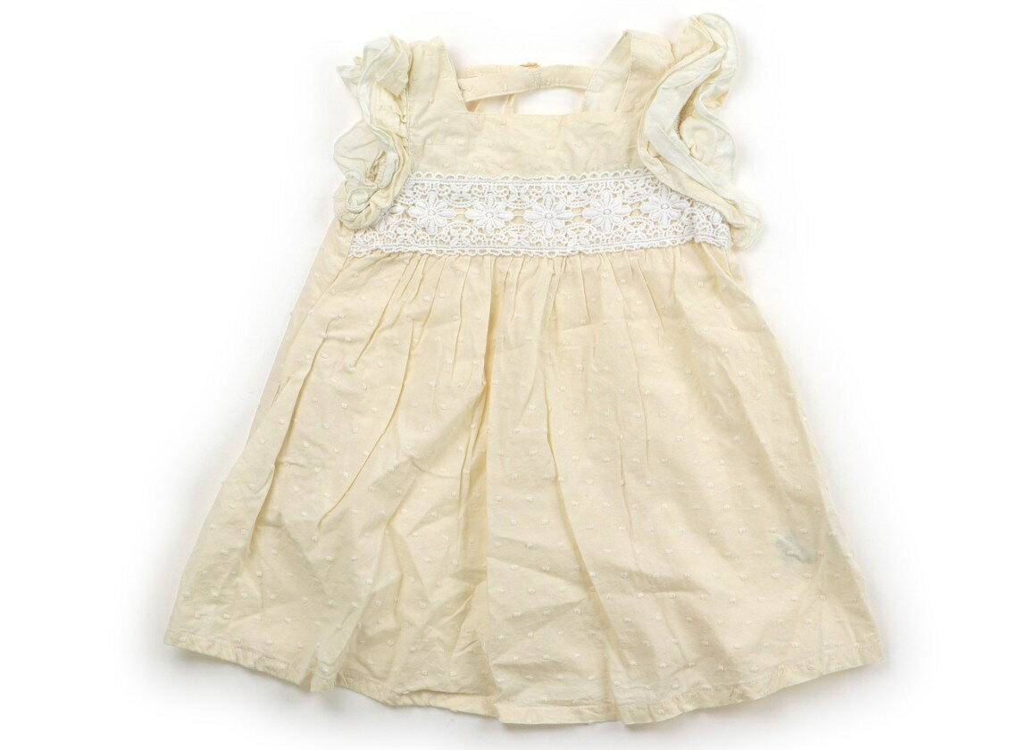 Rakuten - アプレレクール apres les cours チュニック 80 女の子 アイボリー、レース 子供服 ベビー服 キッズ アウトレット ユーズド 【中古】キッズ・ベビー・マタニティ