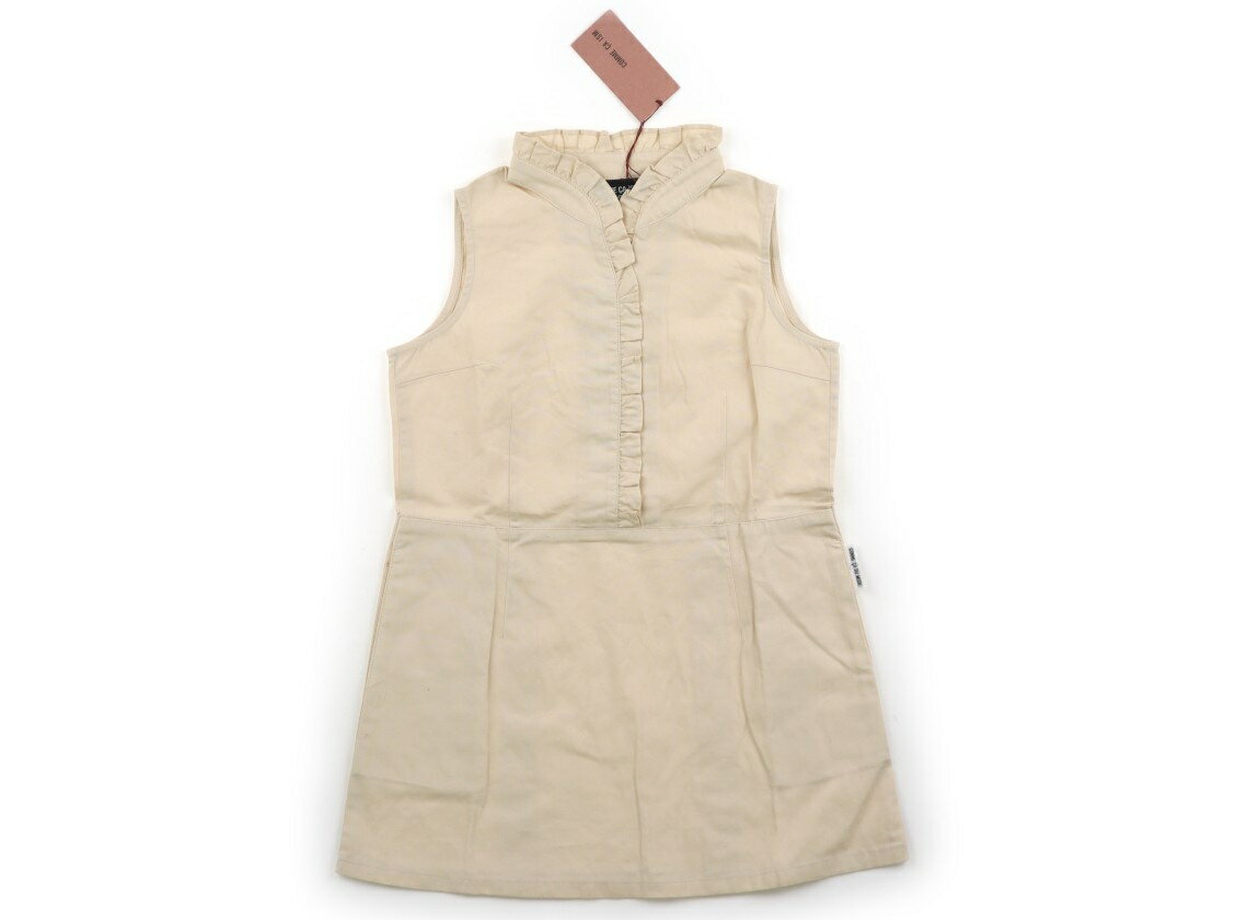 コムサイズム COMME CA ISM ワンピース 90 女の子 ベージュ 子供服 ベビー服 キッズ アウトレット ユーズド 【中古】キッズ・ベビー・マタニティ