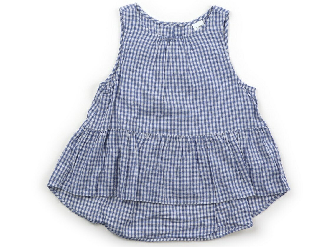 ネクスト NEXT チュニック 130 女の子 スモーキーブルー・チェック 子供服 ベビー服 キッズ アウトレット ユーズド 【中古】キッズ・ベビー・マタニティ