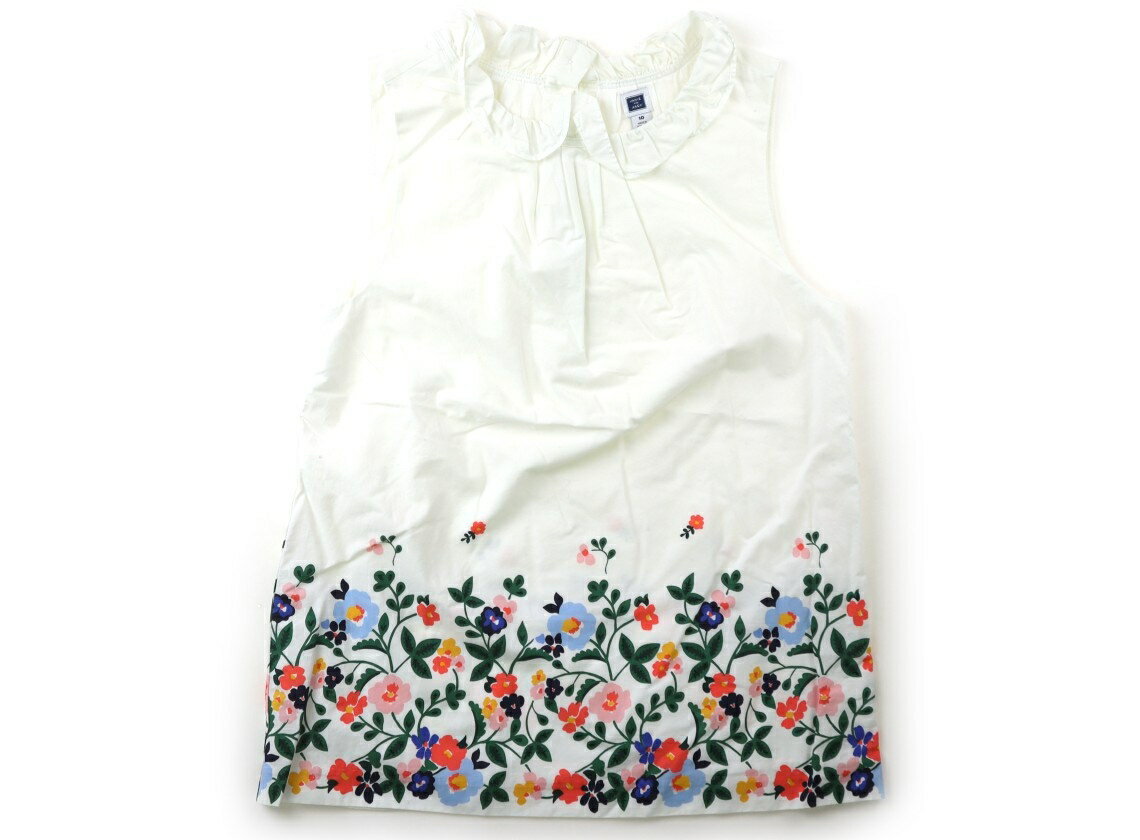 Rakuten - ジャニー＆ジャック Janie & Jack シャツ・ブラウス 140 女の子 白、花柄 子供服 ベビー服 キッズ アウトレット ユーズド 【中古】キッズ・ベビー・マタニティ