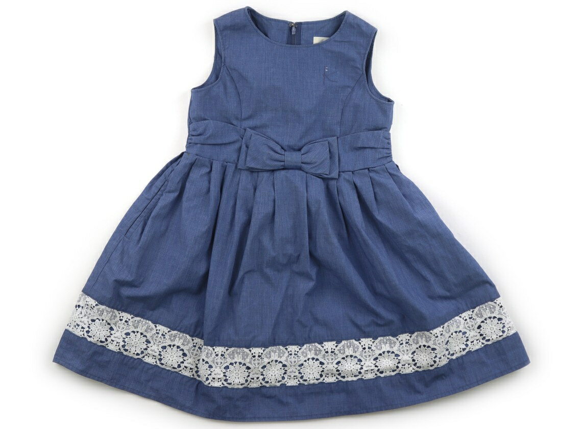 組曲 Kumikyoku ワンピース 100 女の子 水色 子供服 ベビー服 キッズ アウトレット ユーズド 【中古】キッズ・ベビー・マタニティ