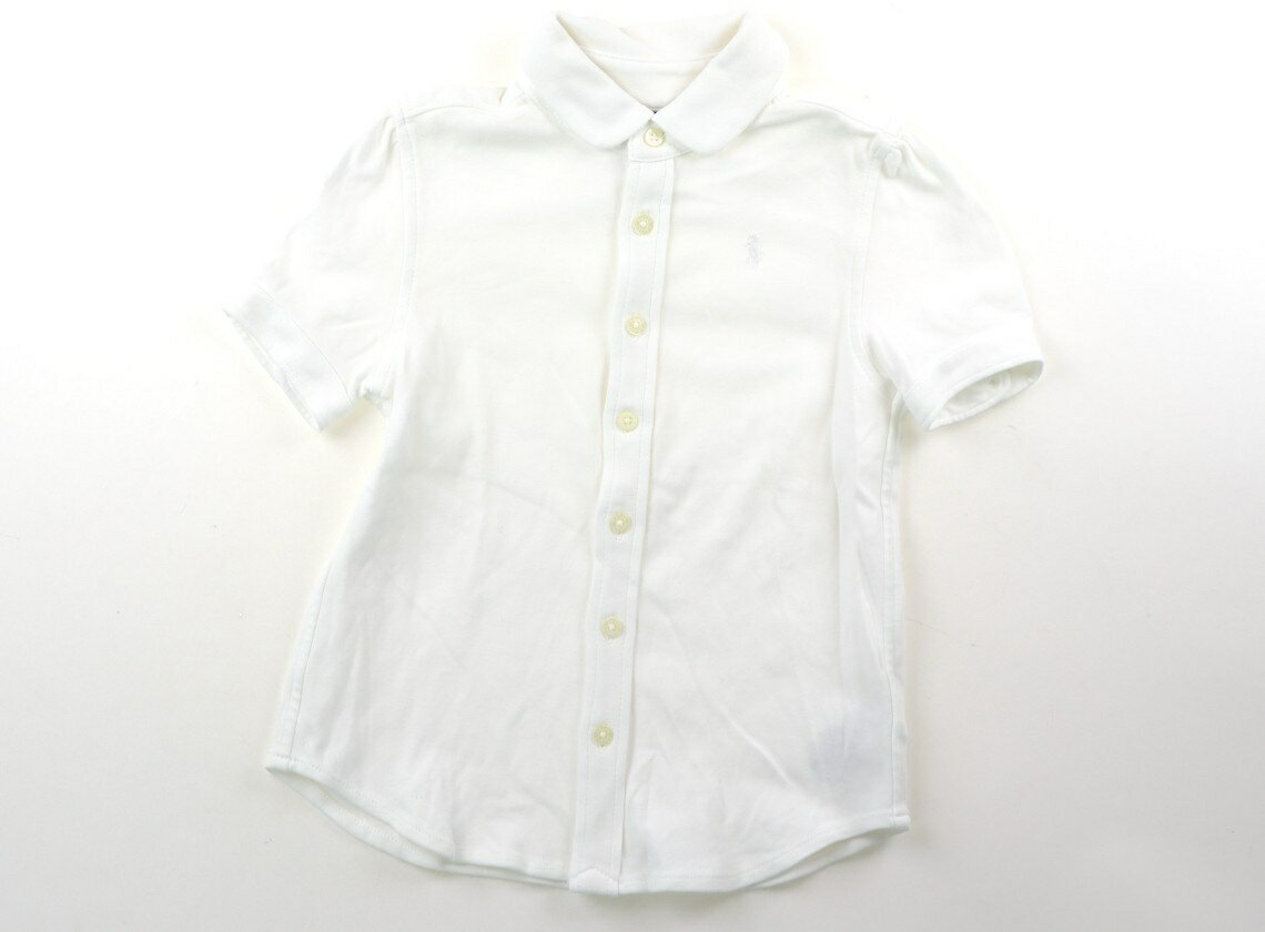 ポロラルフローレン POLO RALPH LAUREN シャツ・ブラウス 110 女の子 ホワイト 子供服 ベビー服 キッズ アウトレット ユーズド 【中古】キッズ・ベビー・マタニティ