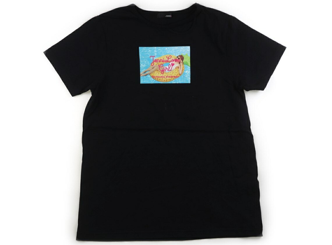 ジェニィ JENNI チュニック 140 女の子 黒 子供服 ベビー服 キッズ アウトレット ユーズド 【中古】キッズ・ベビー・マタニティ