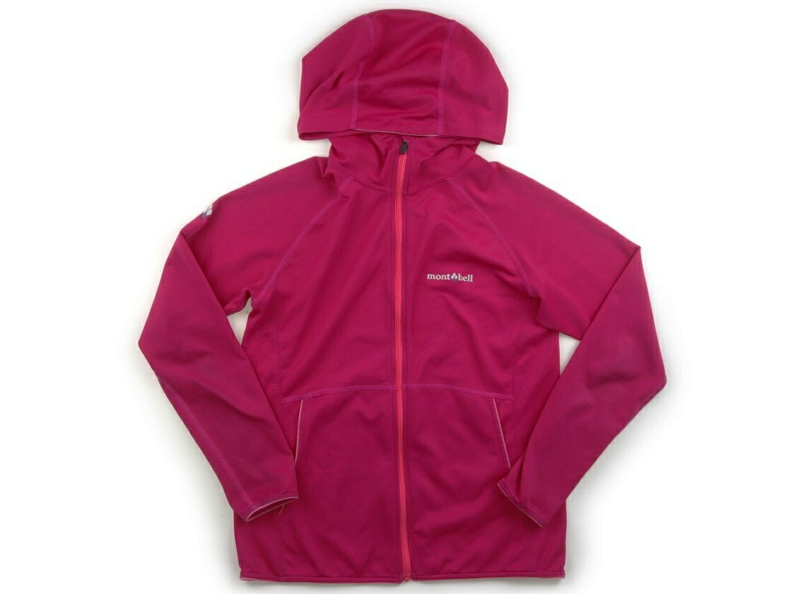 モンベル mont-bell パーカー 140 女の子 マゼンタ 子供服 ベビー服 キッズ アウトレット ユーズド 【中古】キッズ・ベビー・マタニティ
