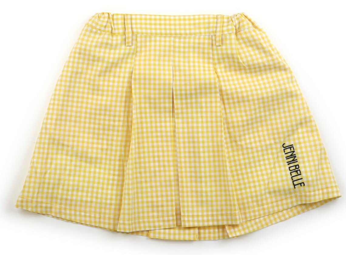 ジェニィ JENNI スカート 130 女の子 イエローチェック 子供服 ベビー服 キッズ ア...