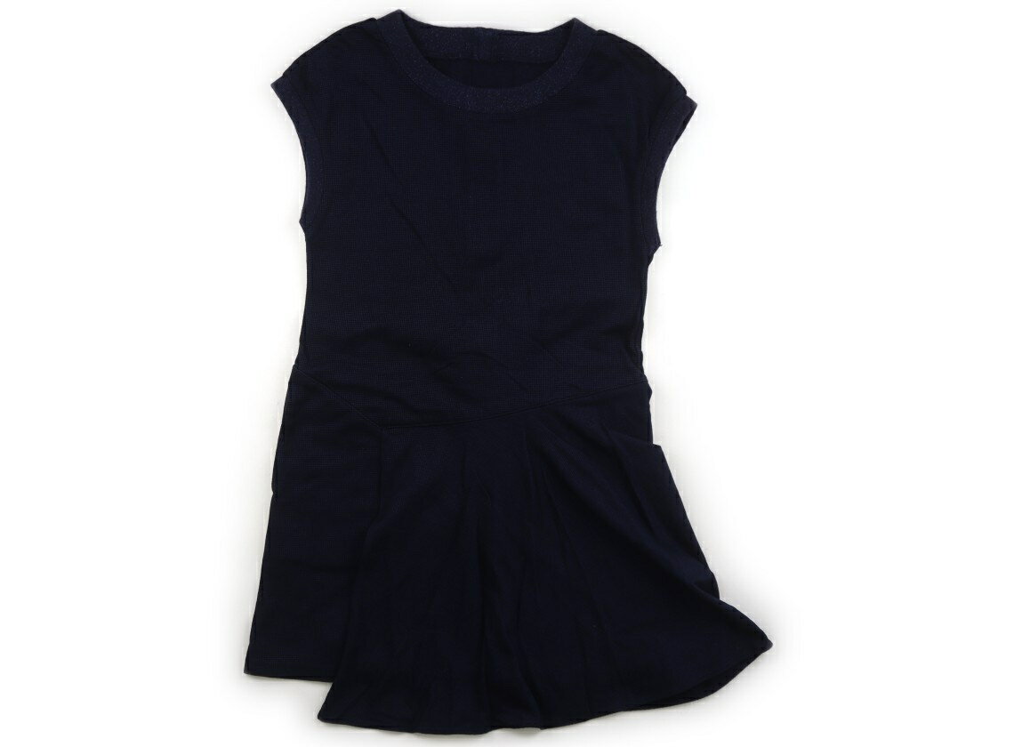コムサフィユ COMME CA FILLE ワンピース 130 女の子 ネイビー 子供服 ベビー服 キッズ アウトレット ユーズド 【中古】キッズ・ベビー・マタニティ