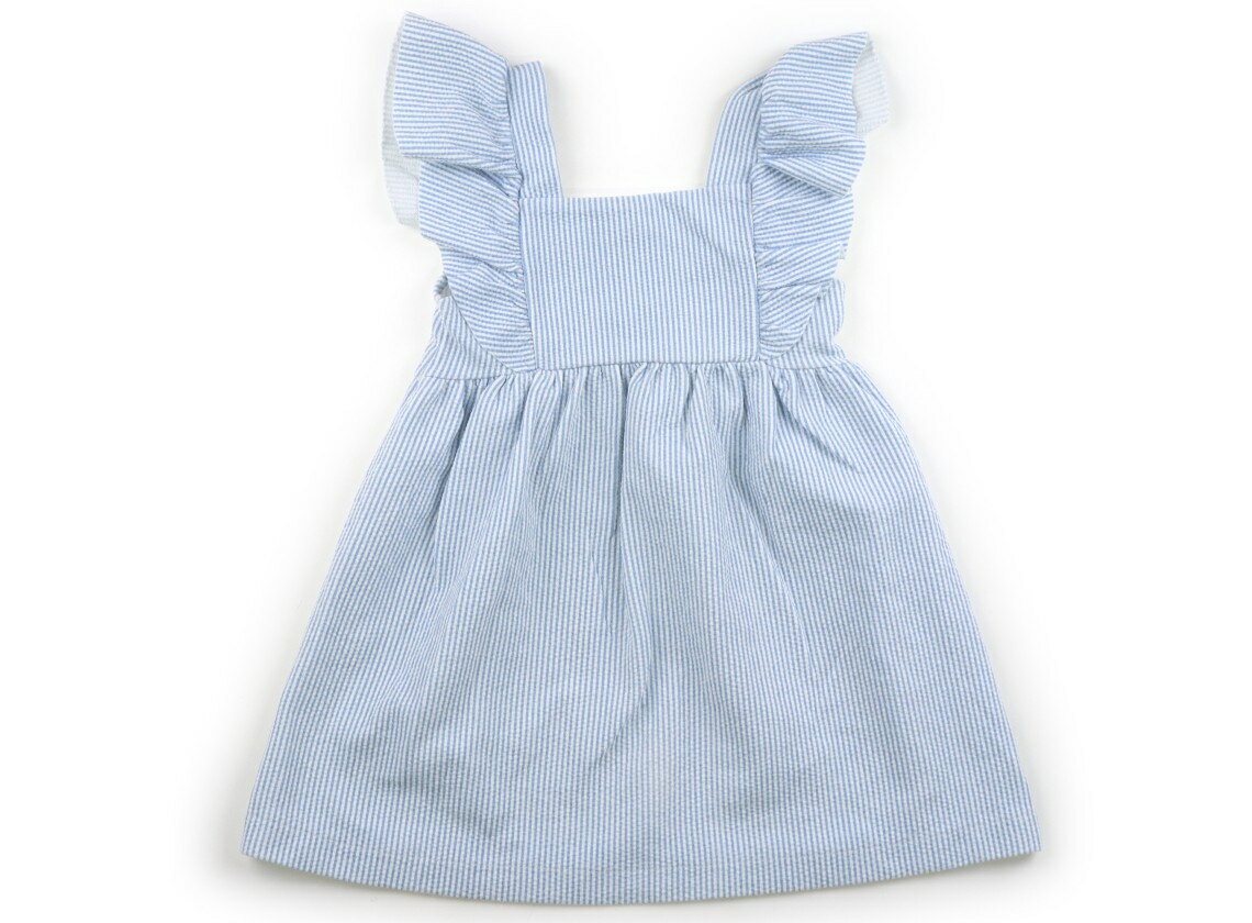 Rakuten - ザラ ZARA ワンピース 95 女の子 ブルーストライプ 子供服 ベビー服 キッズ アウトレット ユーズド 【中古】キッズ・ベビー・マタニティ