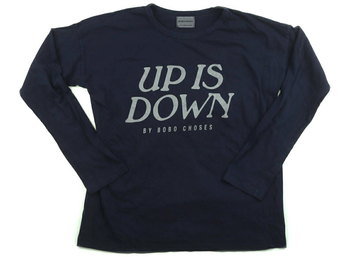 ボボ・ショーズ BOBO CHOSES Tシャツ・カットソー 150 男の子 紺 子供服 ベビー服 キッズ アウトレット ユーズド キッズ・ベビー・マタニティ
