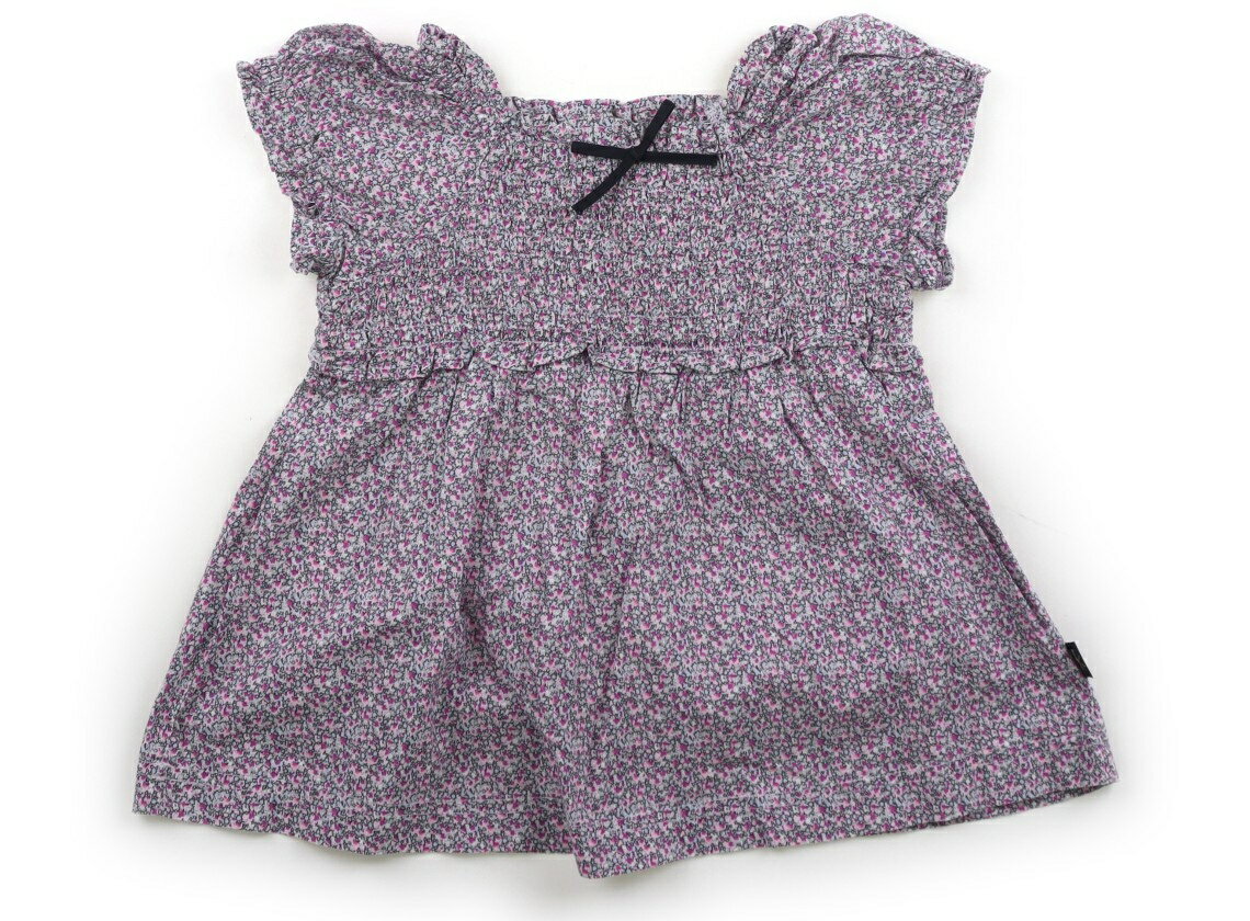 組曲 Kumikyoku チュニック 90 女の子 ラベンダーピンク花柄 子供服 ベビー服 キッズ アウトレット ユーズド 【中古】キッズ・ベビー・マタニティ
