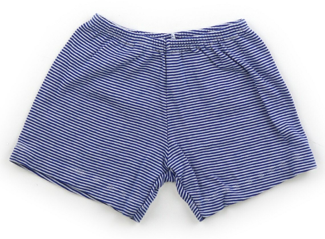 Rakuten - プチバトー PETIT BATEAU ショートパンツ 80 男の子 青ボーダー 子供服 ベビー服 キッズ アウトレット ユーズド 【中古】キッズ・ベビー・マタニティ