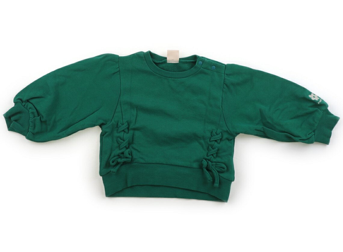 Other - プティマイン petit main トレーナー・プルオーバー 90 女の子 緑 子供服 ベビー服 キッズ アウトレット ユーズド 【中古】キッズ・ベビー・マタニティ