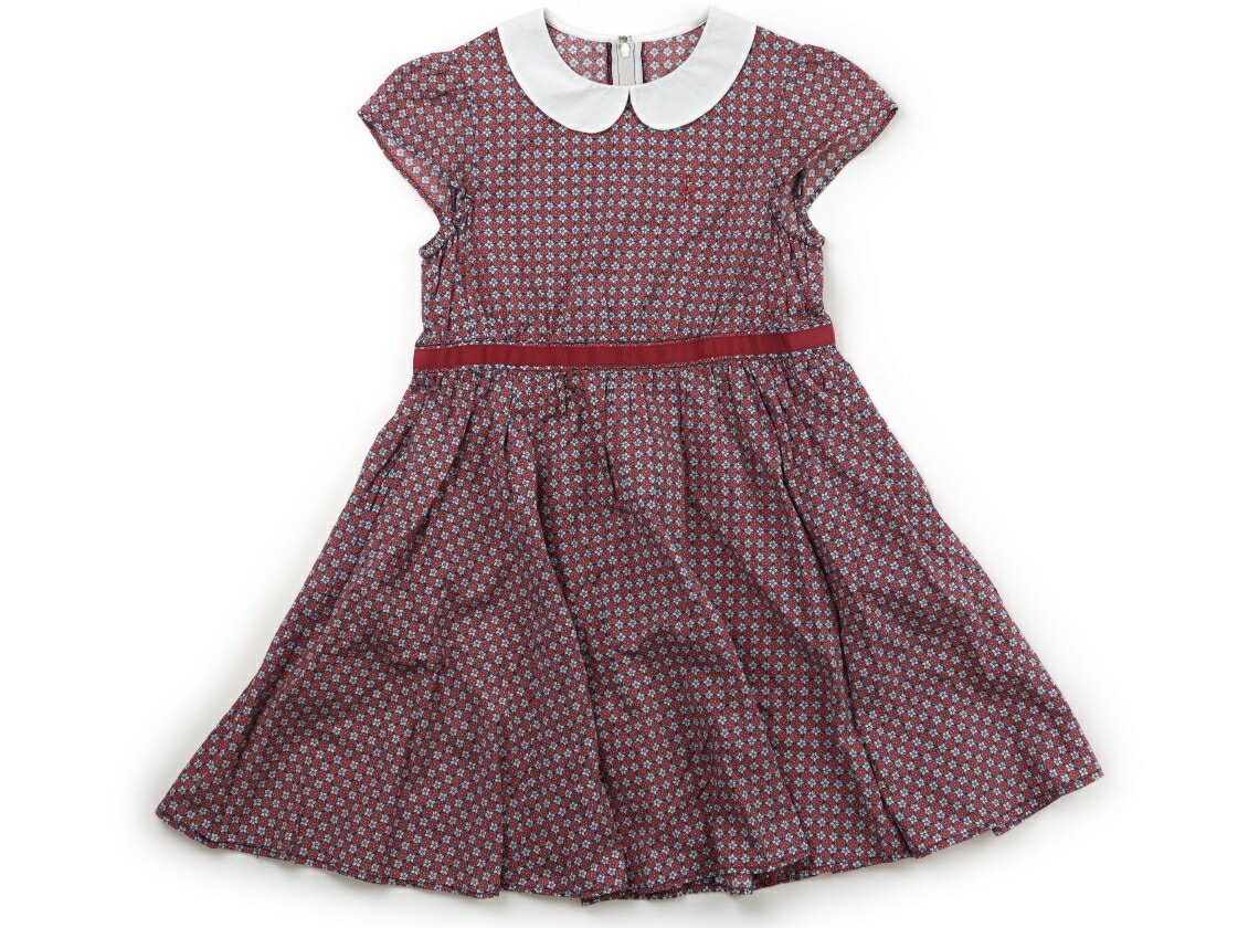 Rakuten - 組曲 Kumikyoku ワンピース 120 女の子 淡い赤、紺 子供服 ベビー服 キッズ アウトレット ユーズド 【中古】キッズ・ベビー・マタニティ