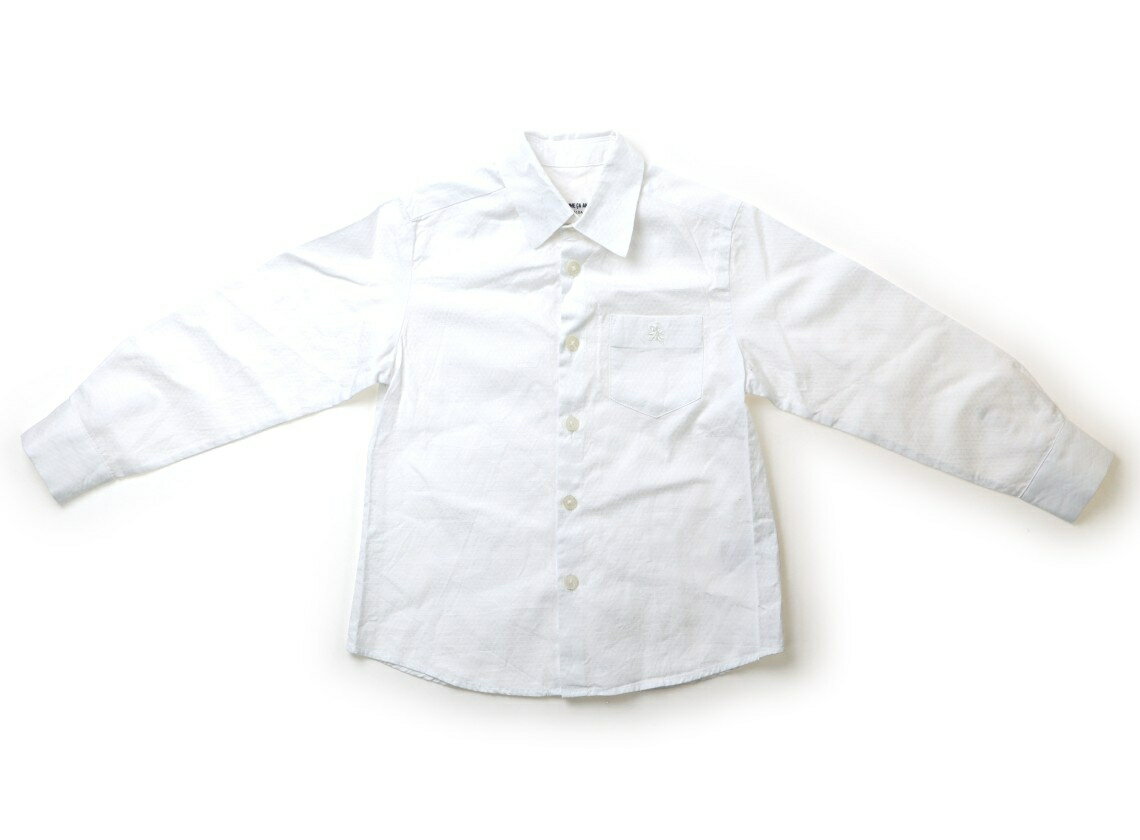 コムサエンジェル COMME CA ANGEL シャツ・ブラウス 110 男の子 白 子供服 ベビー服 キッズ アウトレット ユーズド 【中古】キッズ・ベビー・マタニティ