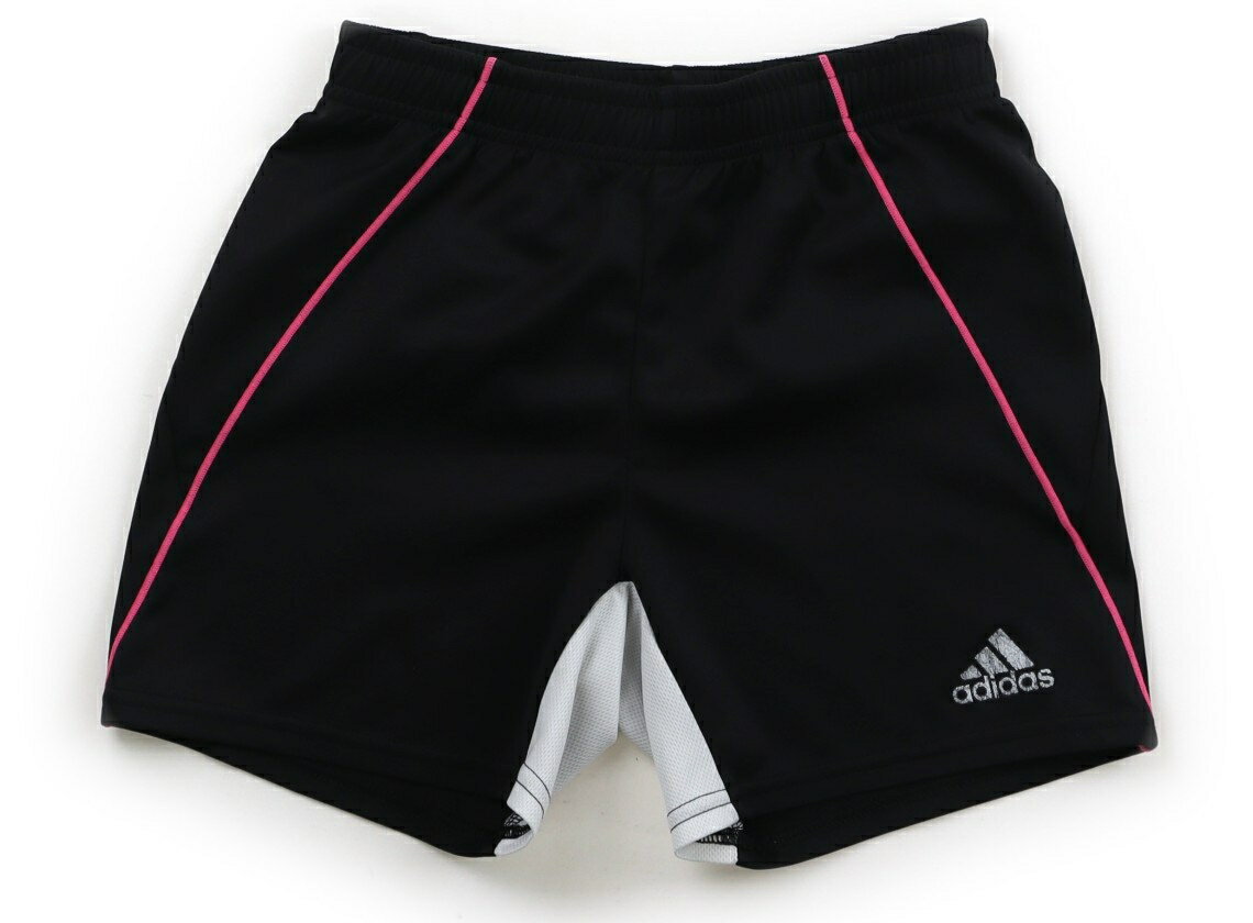 アディダス Adidas スポーツウェア・ダンスウェア 120 女の子 ブラック・ホワイト 子供服 ベビー服 キッズ アウトレット ユーズド 【中古】キッズ・ベビー・マタニティ