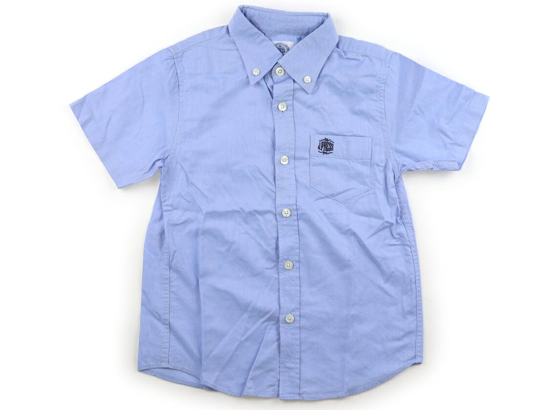 Jプレス J.PRESS シャツ・ブラウス 120 男の子 ブルー 子供服 ベビー服 キッズ アウトレット ユーズド 【中古】キッズ・ベビー・マタニティ