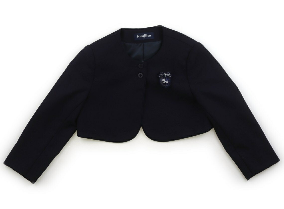 Rakuten - ファミリア familiar フォーマルウェア 110 女の子 ネイビー 子供服 ベビー服 キッズ アウトレット ユーズド 【中古】キッズ・ベビー・マタニティ