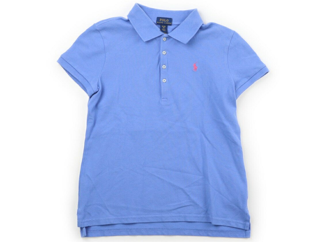 ポロラルフローレン POLO RALPH LAUREN ポロシャツ 160 男の子 ブルー 子供服 ベビー服 キッズ アウトレット ユーズド 【中古】キッズ・ベビー・マタニティ