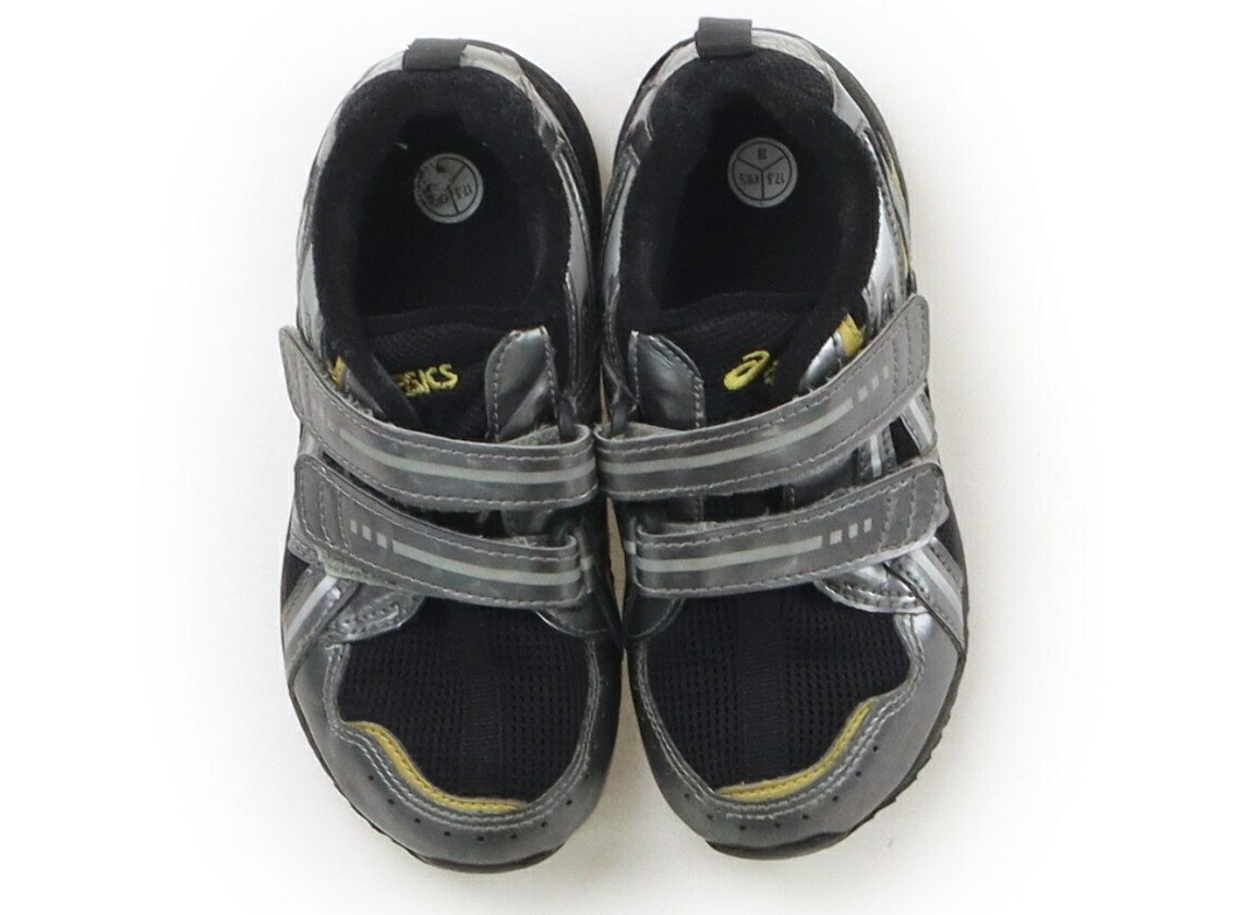 ASICS - アシックス Asics スニーカー 靴17cm〜 男の子 グレー、黄、黒 子供服 ベビー服 キッズ アウトレット ユーズド 【中古】キッズ・ベビー・マタニティ