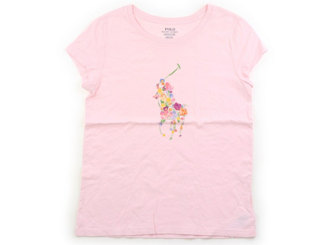 ポロラルフローレン POLO RALPH LAUREN Tシャツ・カットソー 150 女の子 ピンク 子供服 ベビー服 キッズ アウトレット ユーズド 【中古】キッズ・ベビー・マタニティ