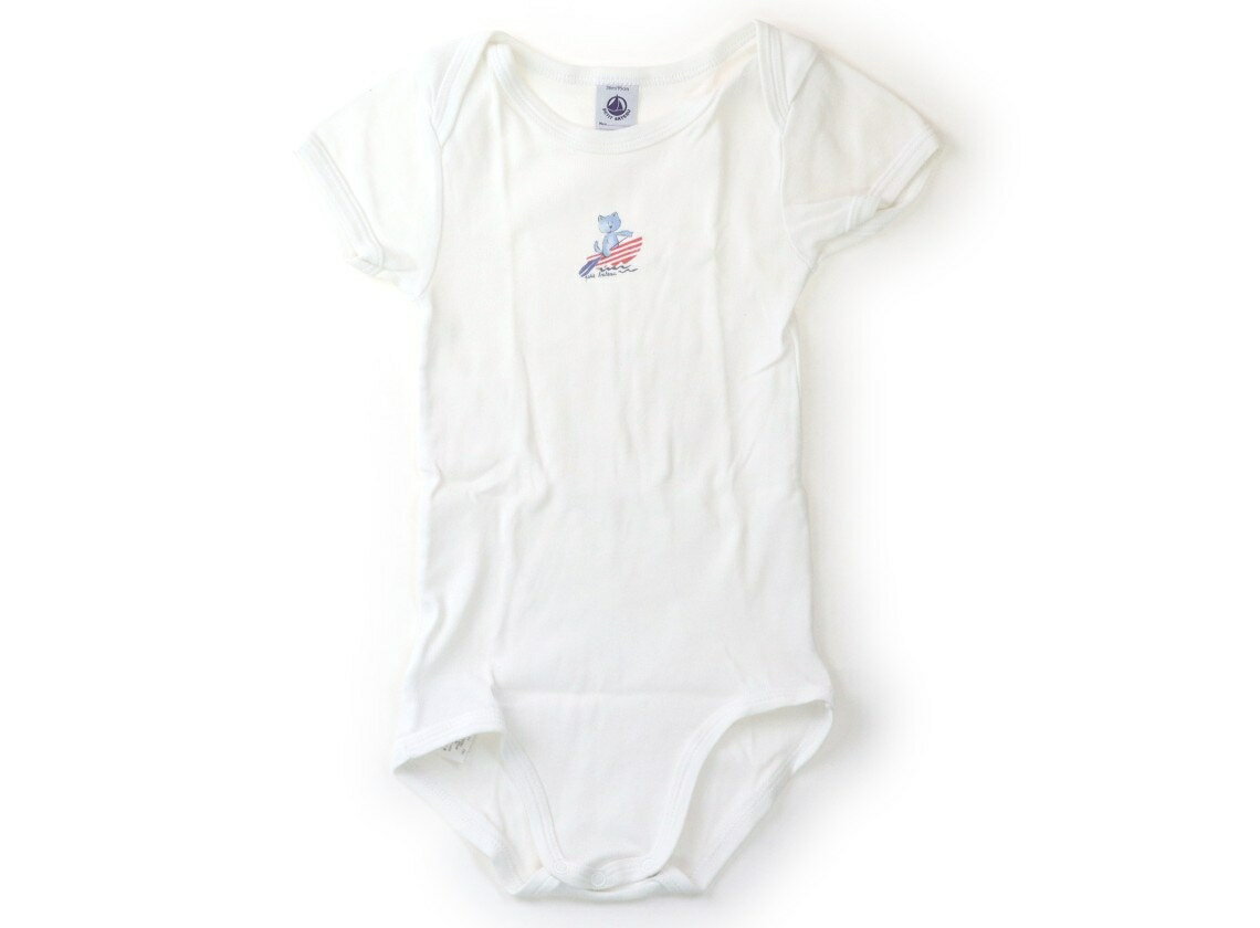 プチバトー PETIT BATEAU コンビネゾン 95 男の子 オフホワイト 子供服 ベビー服 キッズ アウトレット ユーズド 【中古】キッズ・ベビー・マタニティ