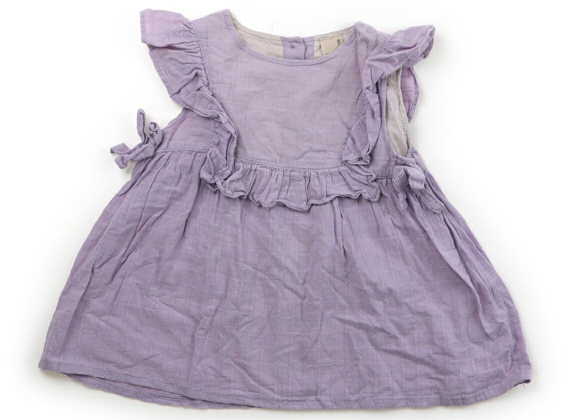 Rakuten - プティマイン petit main チュニック 120 女の子 ラベンダー 子供服 ベビー服 キッズ アウトレット ユーズド 【中古】キッズ・ベビー・マタニティ