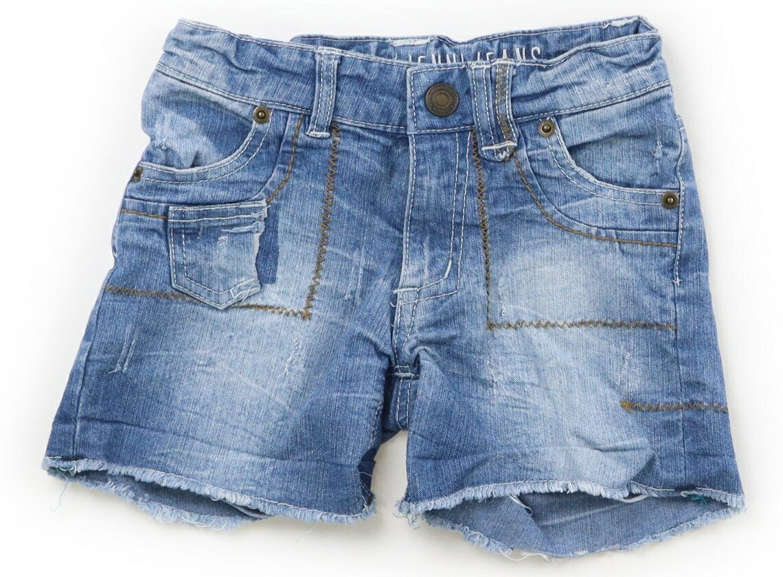 アバクロ Abercrombie ショートパンツ 120 女の子 デニムブルー 子供服 ベビー服 キッズ アウトレット ユーズド 【中古】キッズ・ベビー・マタニティ