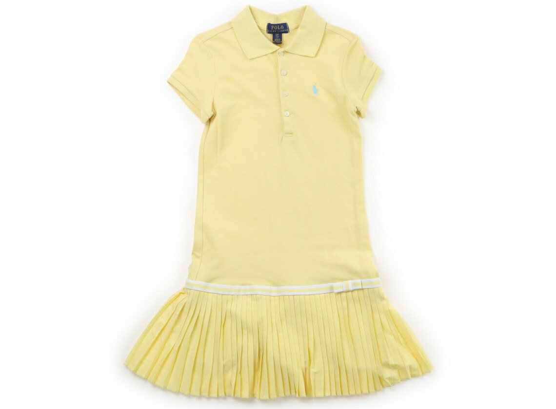 ポロラルフローレン POLO RALPH LAUREN ワンピース 130 女の子 イエロー 子供服 ベビー服 キッズ アウトレット ユーズド 【中古】キッズ・ベビー・マタニティ