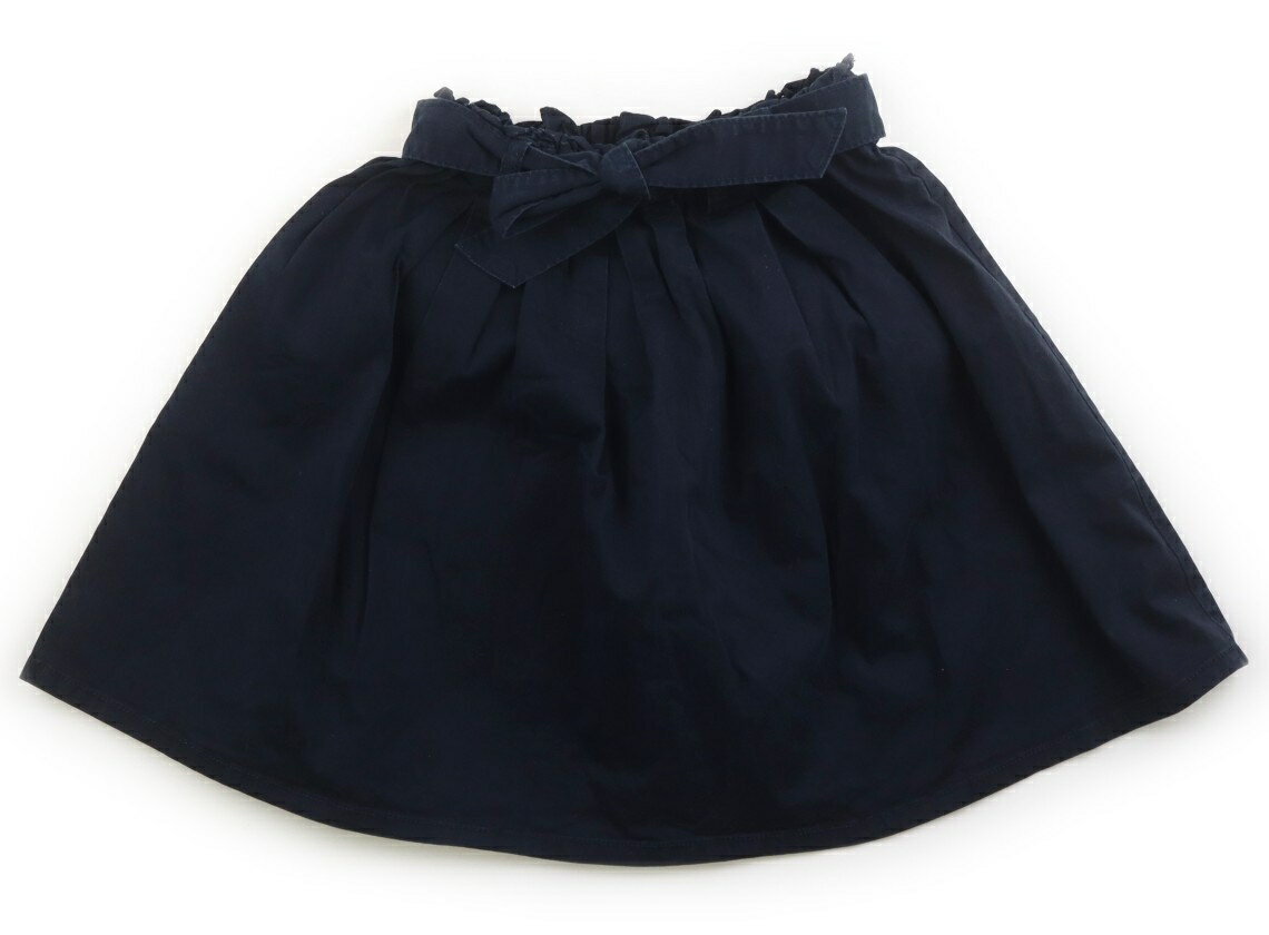 コムサフィユ COMME CA FILLE スカート 130 女の子 ダークネイビー 子供服 ベビー服 キッズ アウトレット ユーズド 【中古】キッズ・ベビー・マタニティ