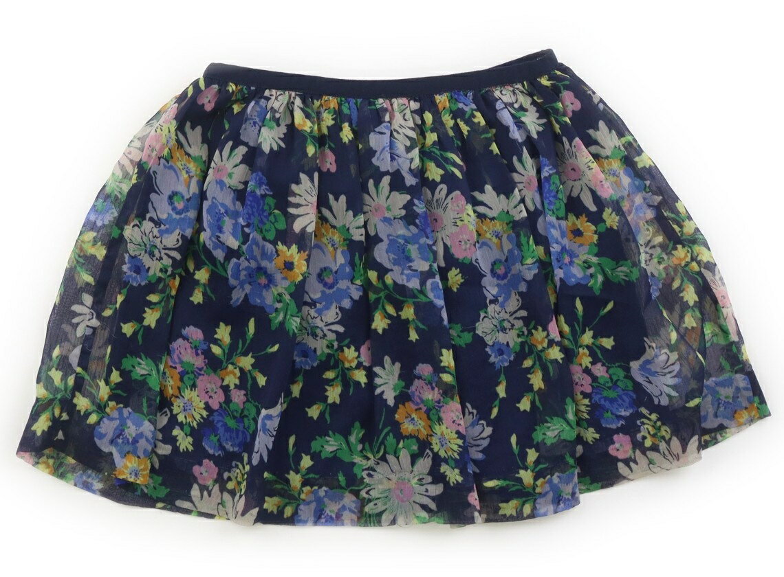 ポロラルフローレン POLO RALPH LAUREN ジャンパースカート 120 女の子 ネイビー・花柄 子供服 ベビー服 キッズ アウトレット ユーズド 【中古】キッズ・ベビー・マタニティ
