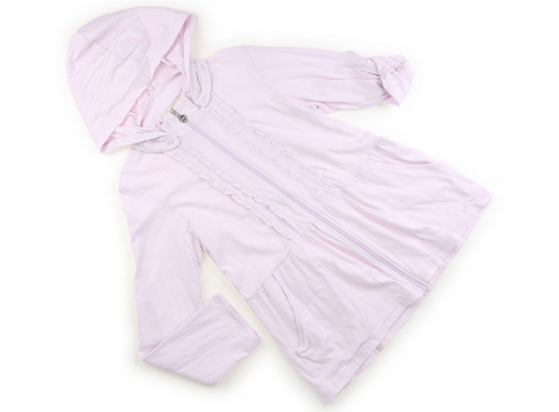 組曲 Kumikyoku パーカー 150 女の子 薄紫 子供服 ベビー服 キッズ アウトレット ユーズド 【中古】キッズ・ベビー・マタニティ