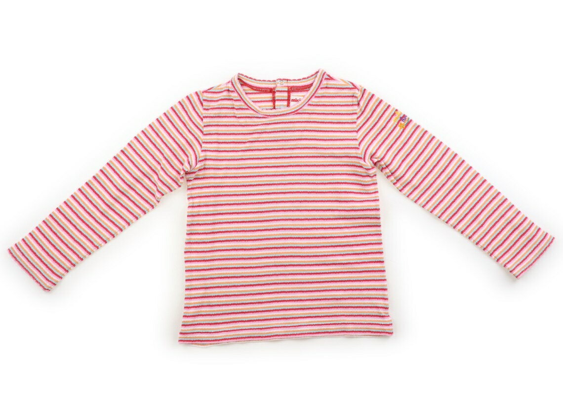 Rakuten - ミキハウス miki HOUSE Tシャツ・カットソー 120 女の子 マルチボーダー 子供服 ベビー服 キッズ アウトレット ユーズド 【中古】キッズ・ベビー・マタニティ