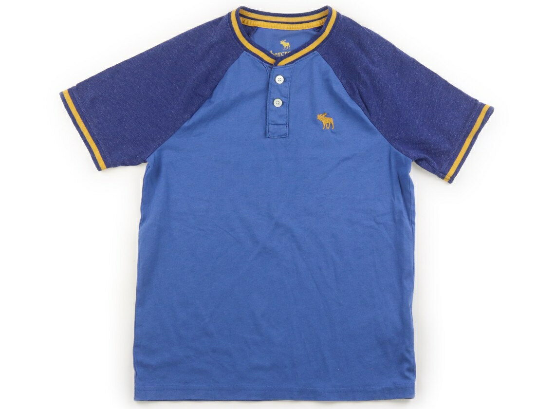 アバクロ Abercrombie Tシャツ・カットソー 140 男の子 ブルー系、黄色 子供服 ベビー服 キッズ アウトレット ユーズド 【中古】キッズ・ベビー・マタニティ