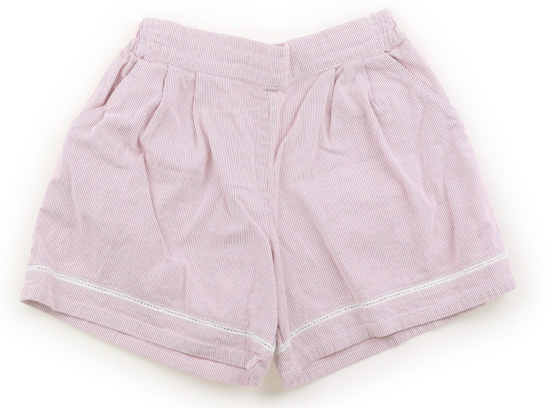 べべ BeBe ショートパンツ 120 女の子 ピオニー、白、ストライプ 子供服 ベビー服 キッズ アウトレット ユーズド 【中古】キッズ・ベビー・マタニティ