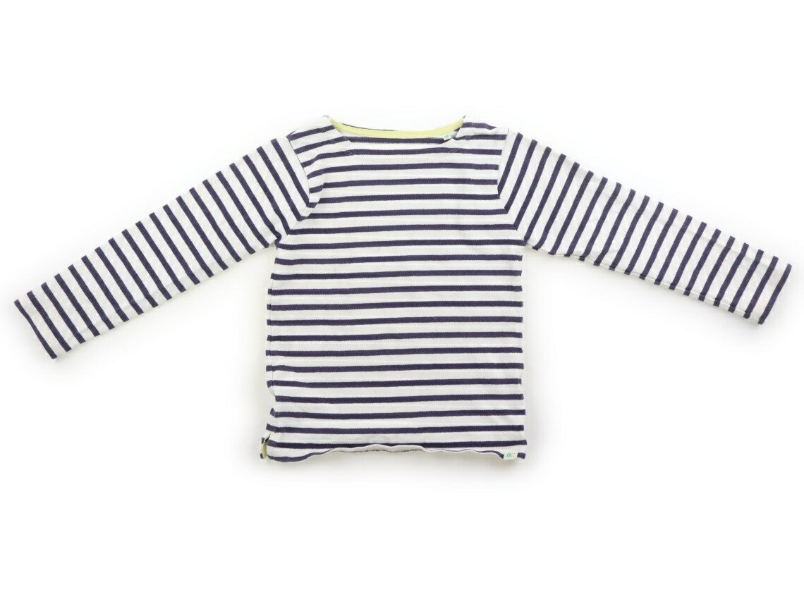 ビームス BEAMS Tシャツ・カットソー 120 男の子 ボーダー、白、ネイビー 子供服 ベビー服 キッズ アウトレット ユーズド 【中古】キッズ・ベビー・マタニティ