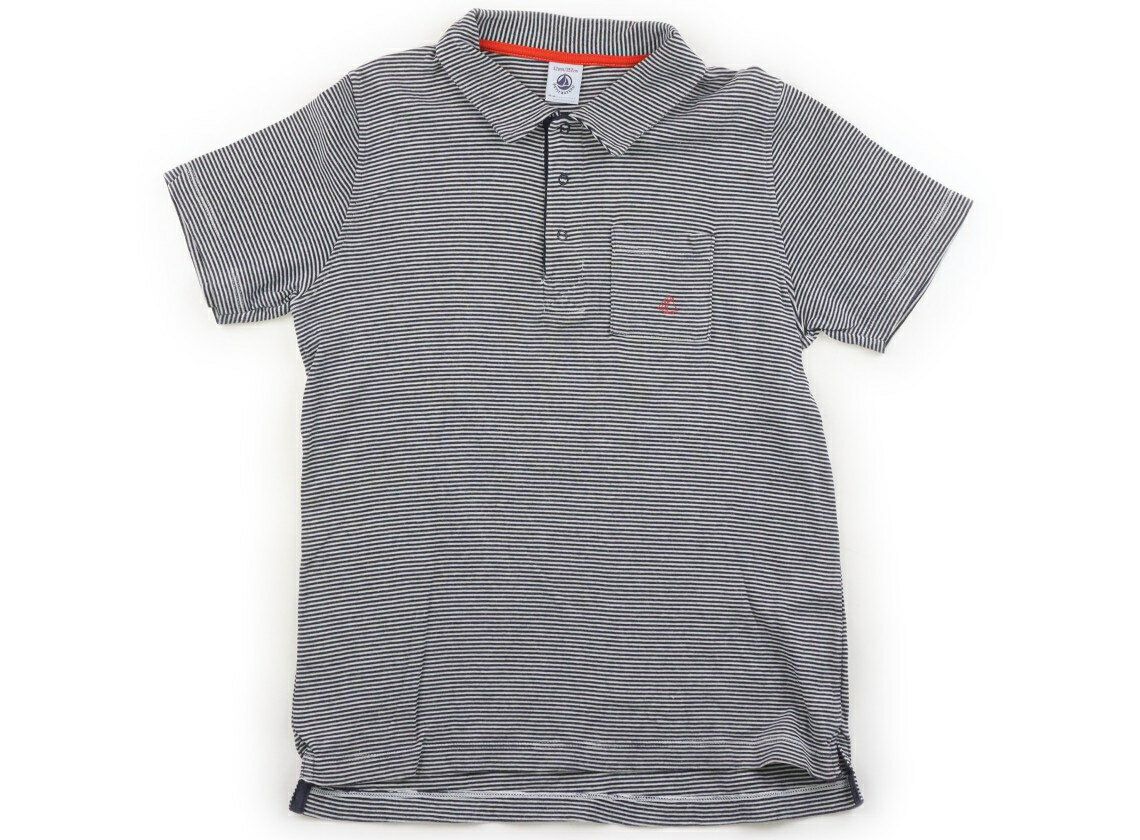 Rakuten - プチバトー PETIT BATEAU Tシャツ・カットソー 150 男の子 ネイビー・ホワイト・ボーダー 子供服 ベビー服 キッズ アウトレット ユーズド 【中古】キッズ・ベビー・マタニティ